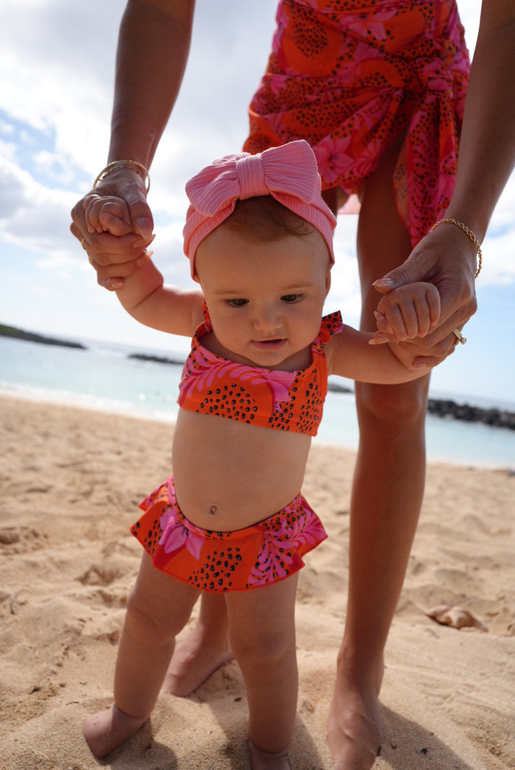 Kids Papaya Bikini