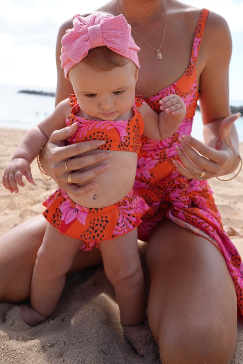 Kids Papaya Bikini