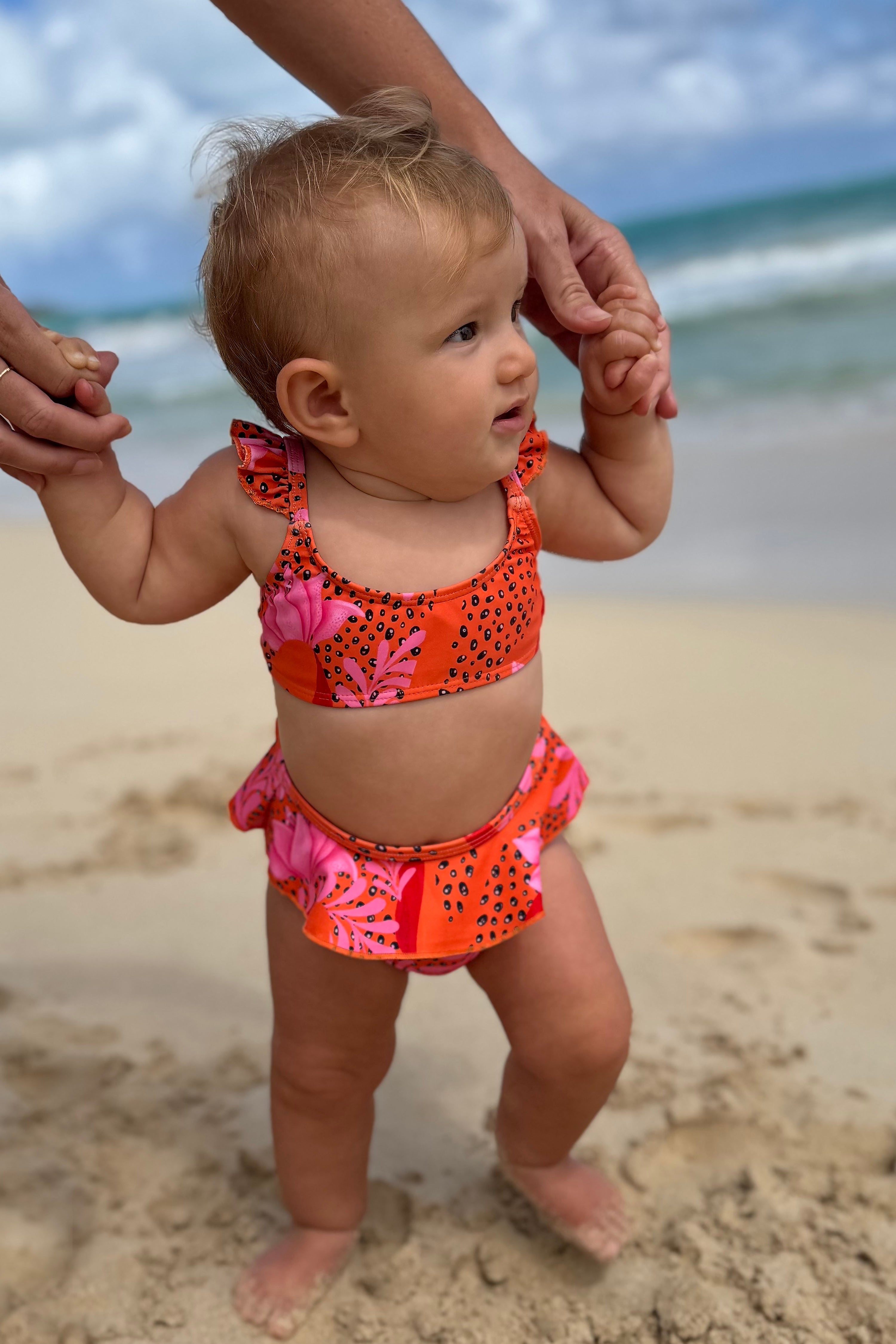 Kids Papaya Bikini